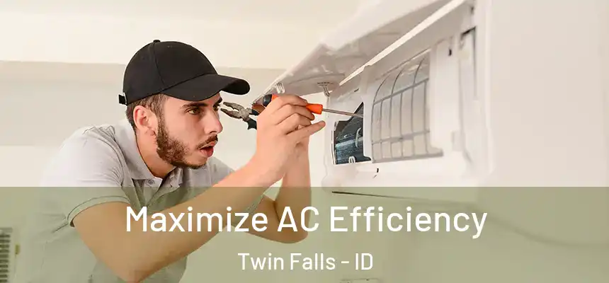 Maximize AC Efficiency Twin Falls - ID